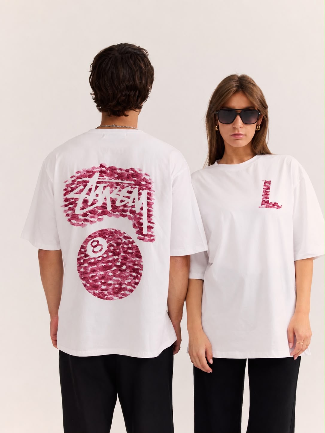 Studio Lyn models wearing the Kisses 8-Ball collection