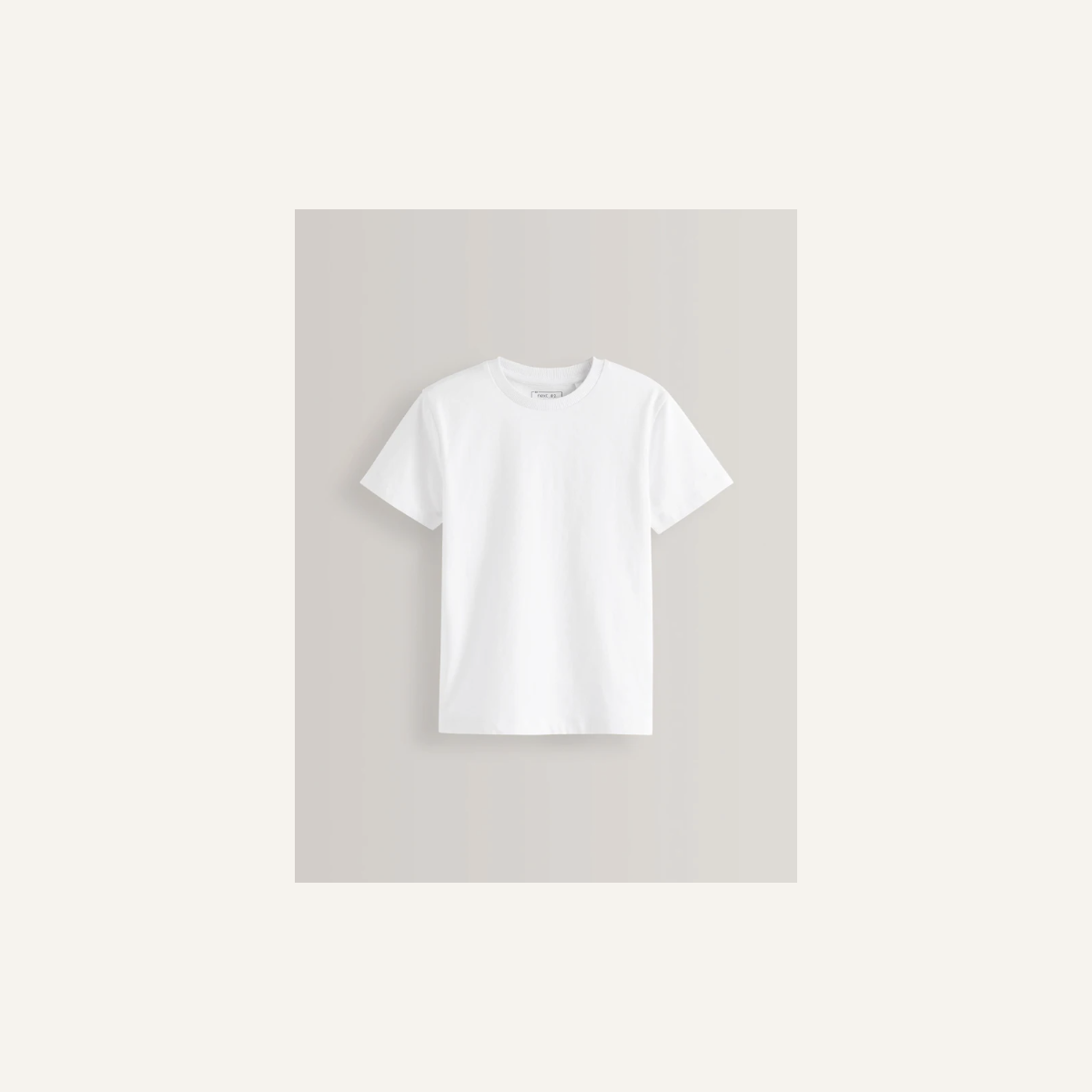 Blank white tee preview